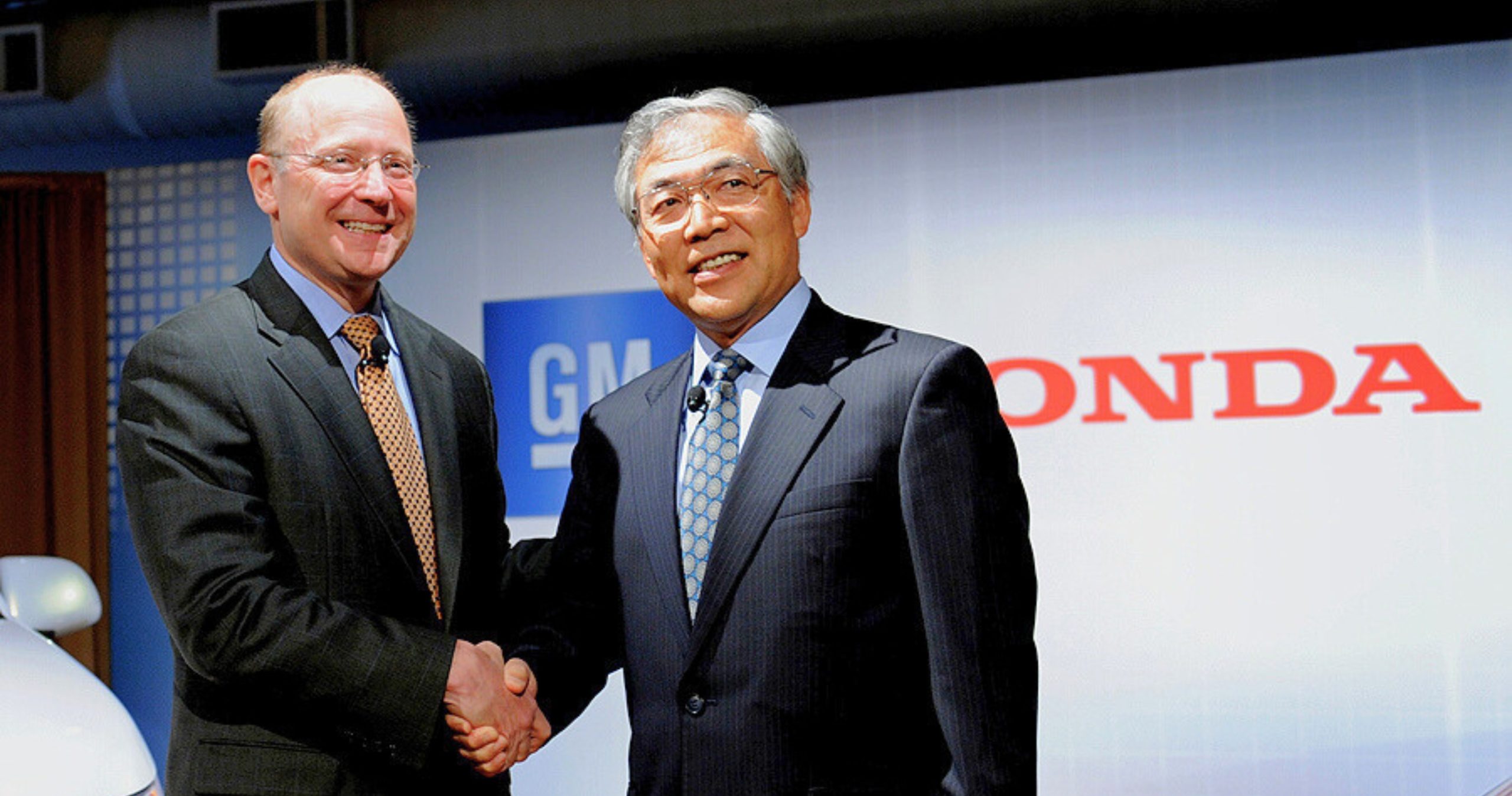 Executives from General Motors and Honda
