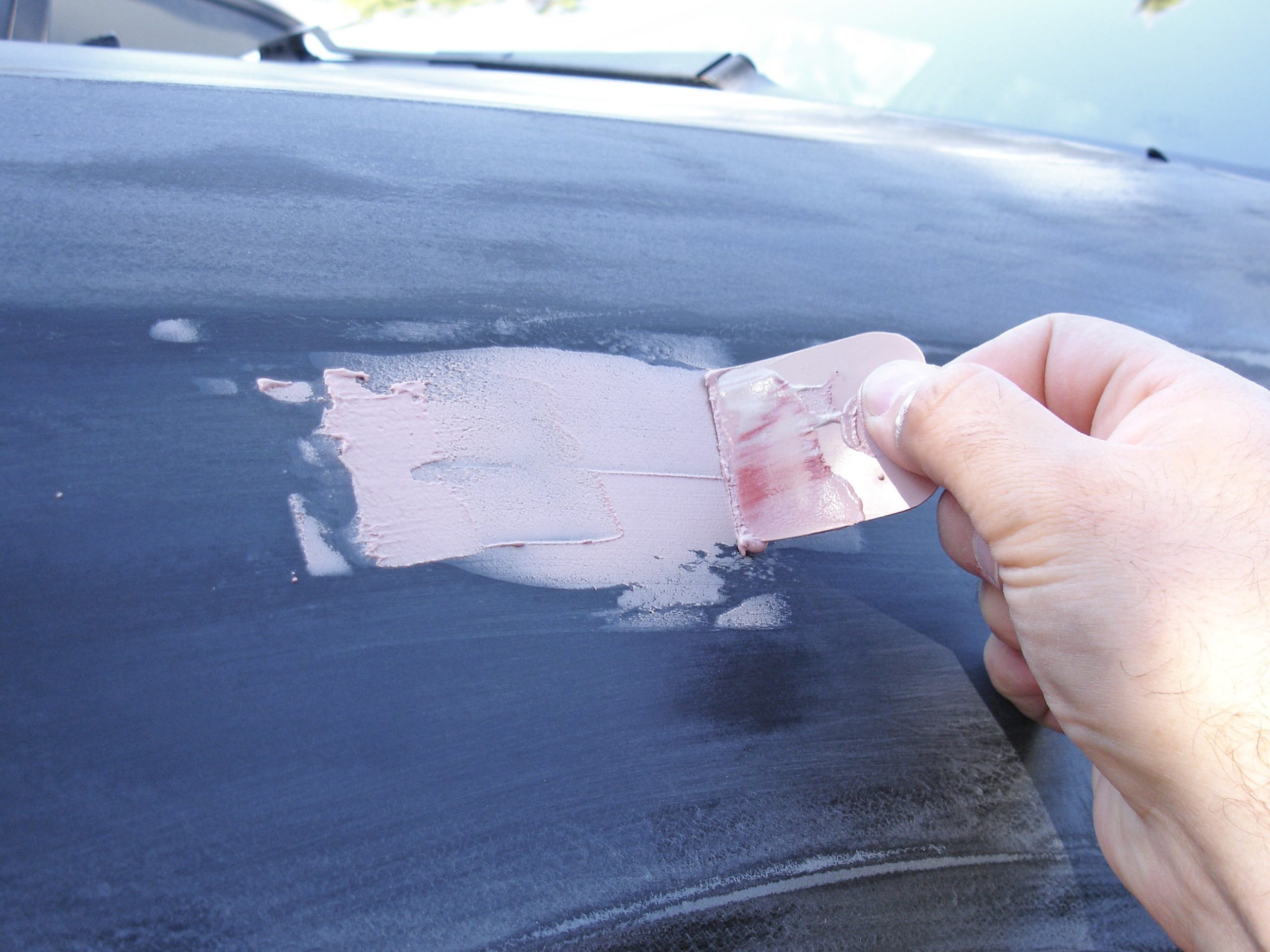Fill Cracks with Epoxy