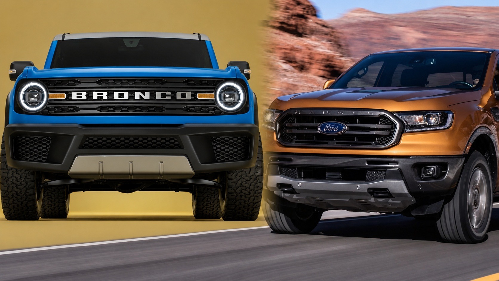 Ford Ranger and Bronco Hybrid