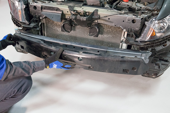 Front Bumper Energy-Absorbing Structures