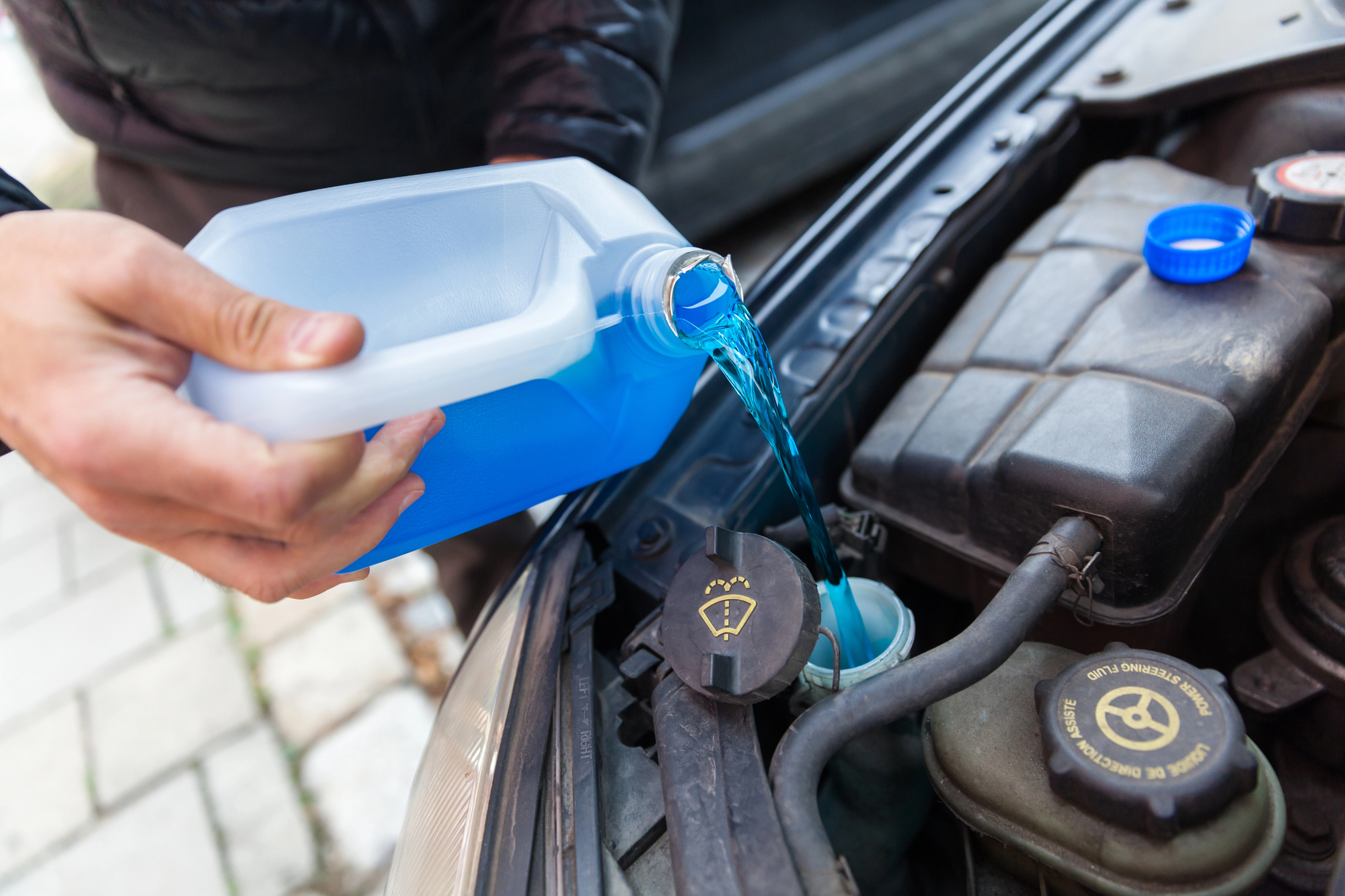 Inspect and Top Off Fluids