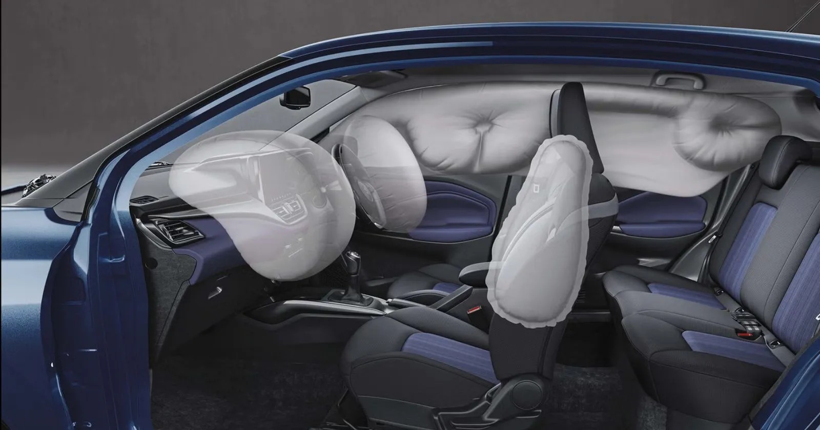 Interior of a Maruti Suzuki Baleno
