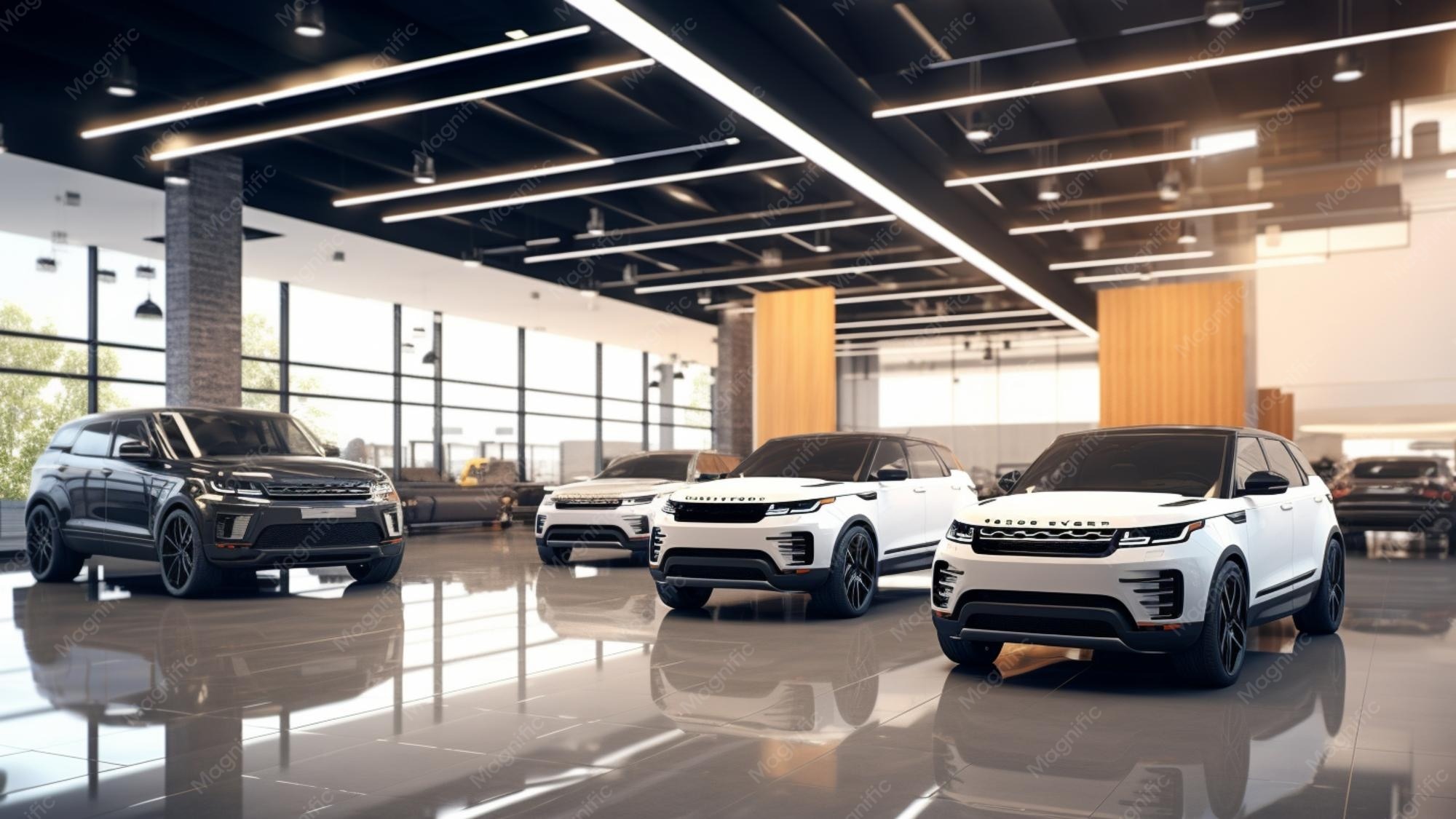 Land Rover Range Rover Evoque on display 