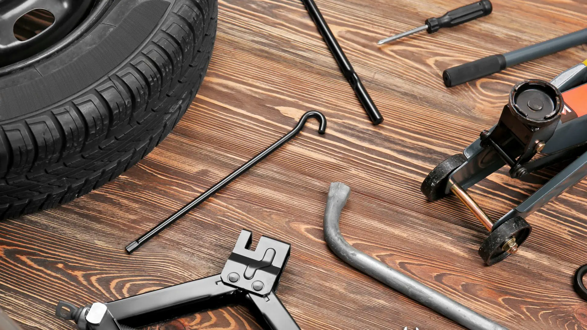 Locate and Test the Spare Tire and Tools