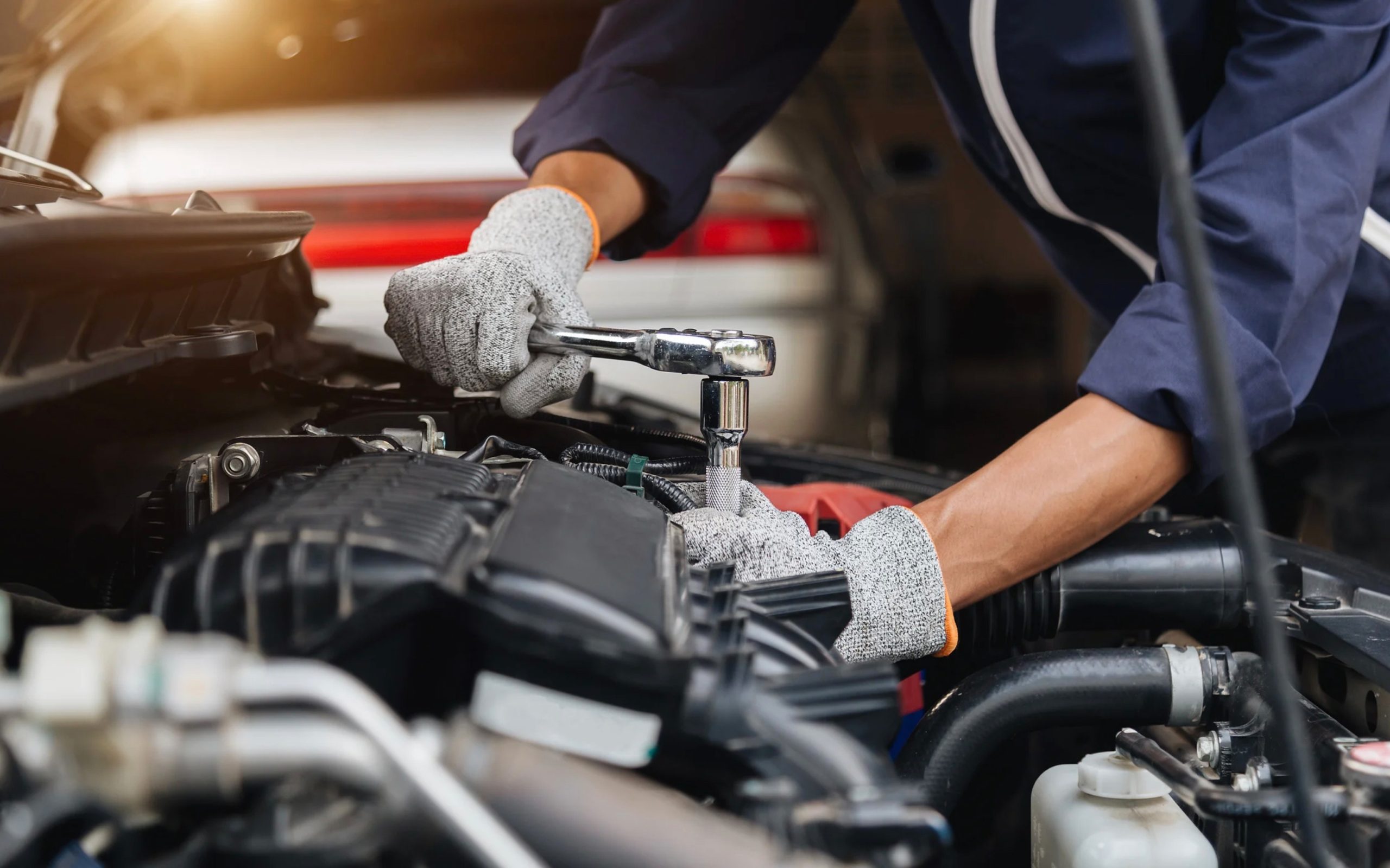 Major repair on a vehicle
