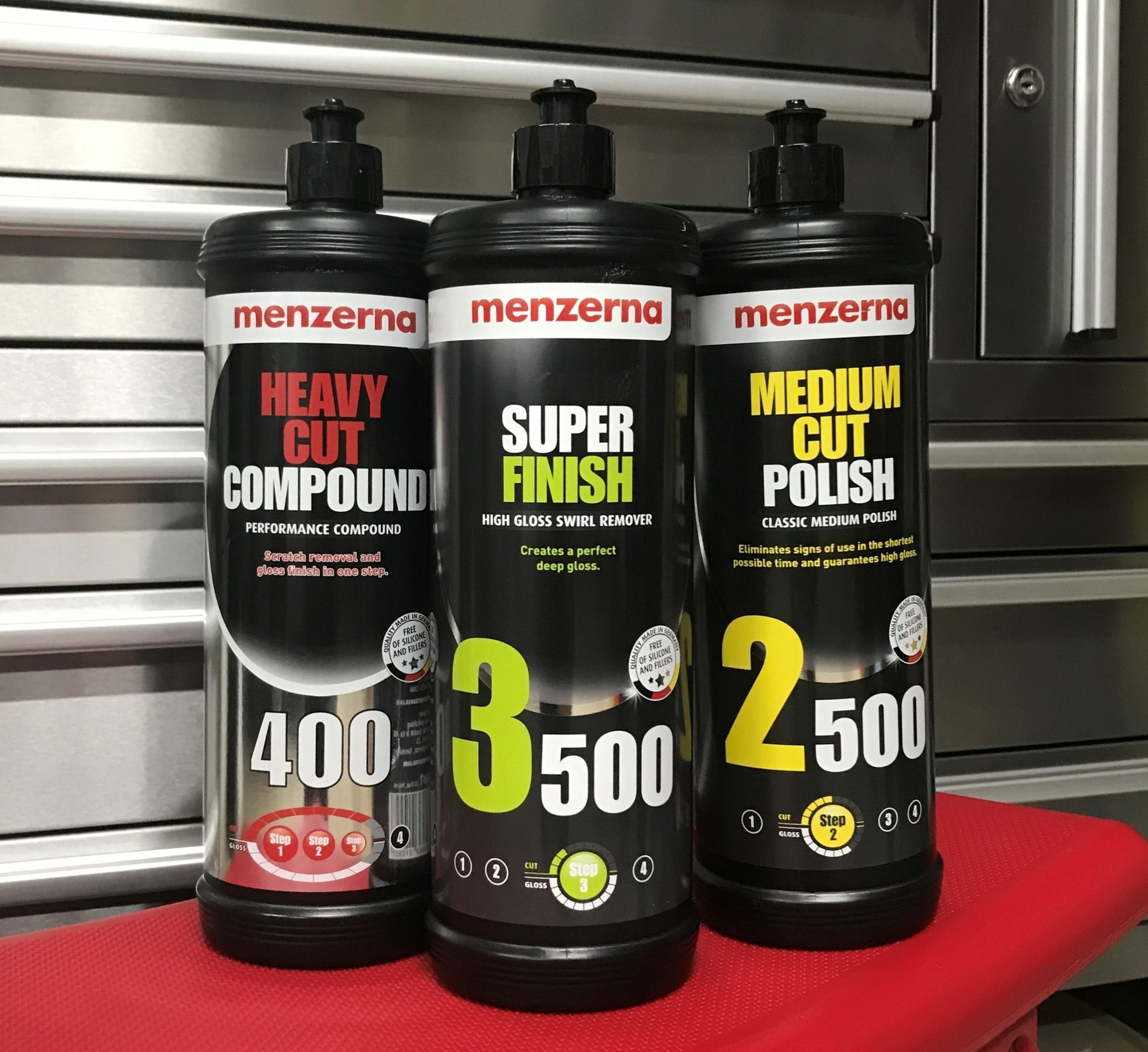 Menzerna automotive polishing compounds