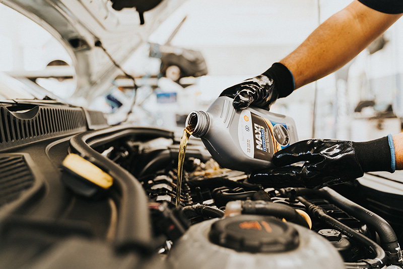 Oil or Other Fluid Is Reaching Hot Engine Components