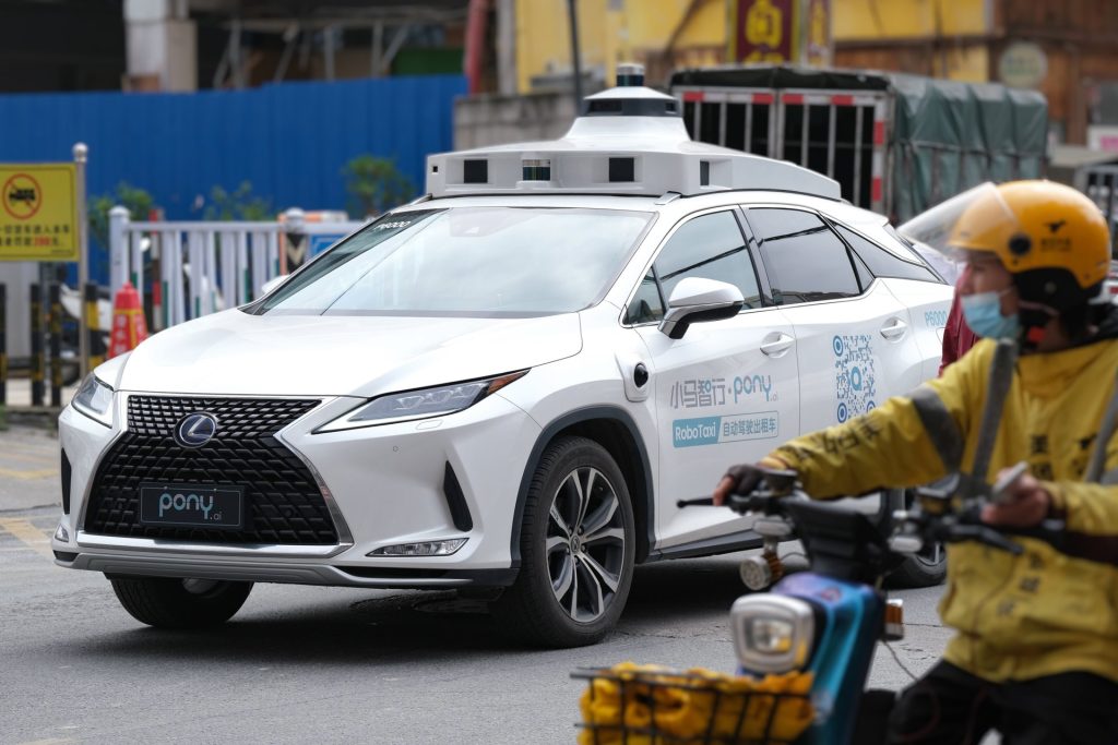 Pony.ai Driverless Robotaxi