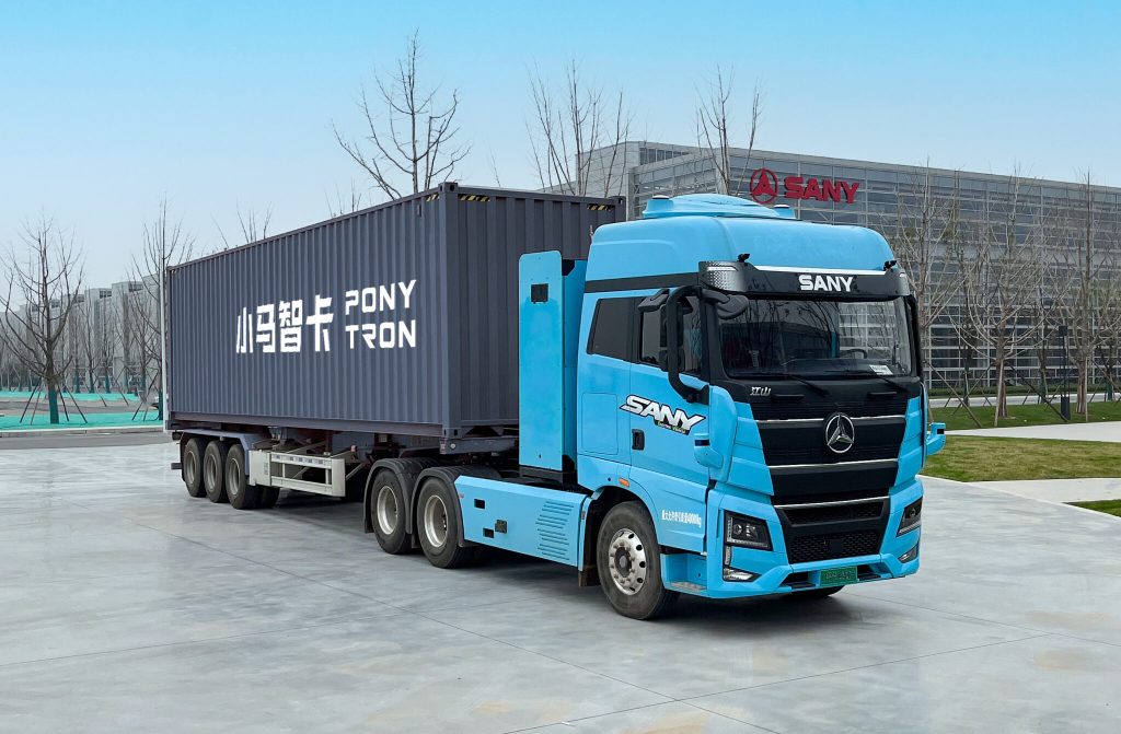 Pony.ai Level 4 Electric Robotruck
