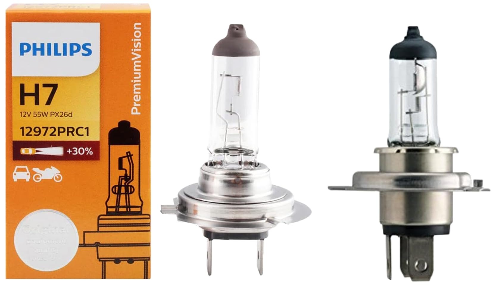 Premium halogen headlight bulbs