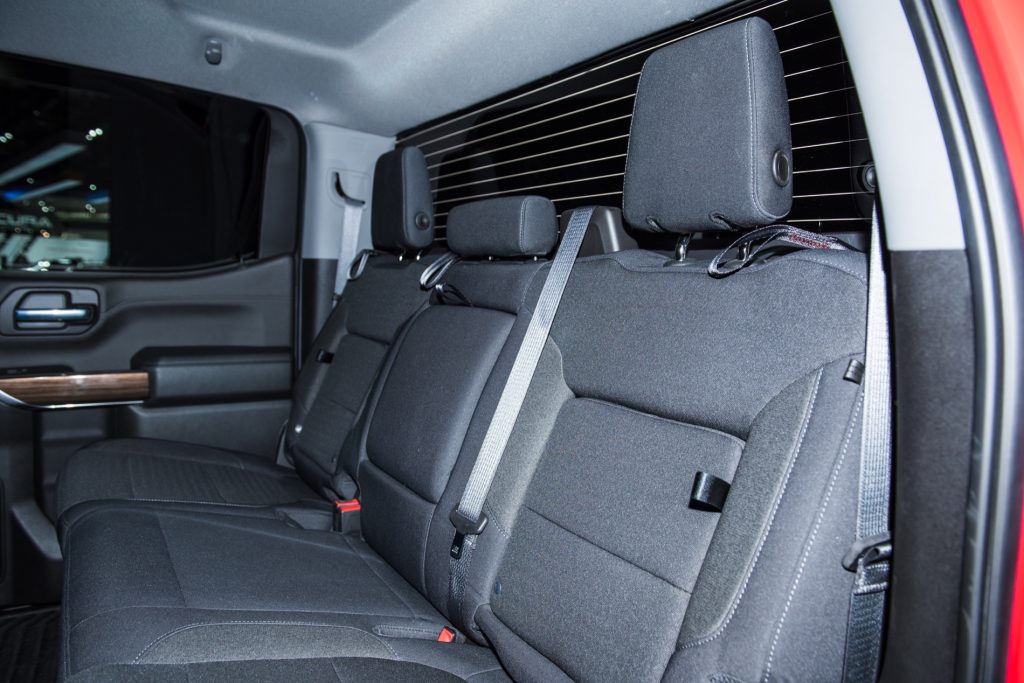 Rear Seatback Release Controls