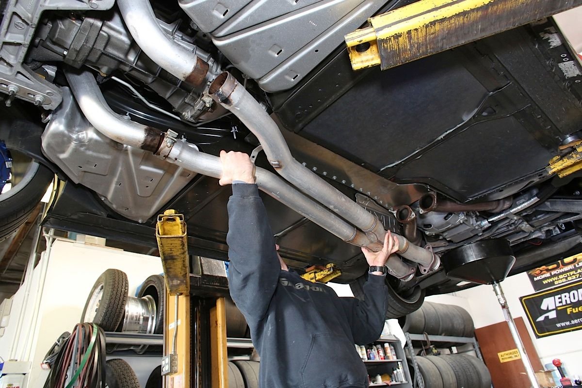 Removing the Catalytic Converter