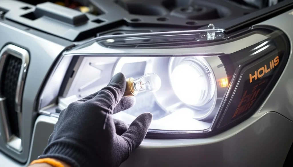 Replace a Headlight or Exterior Bulb