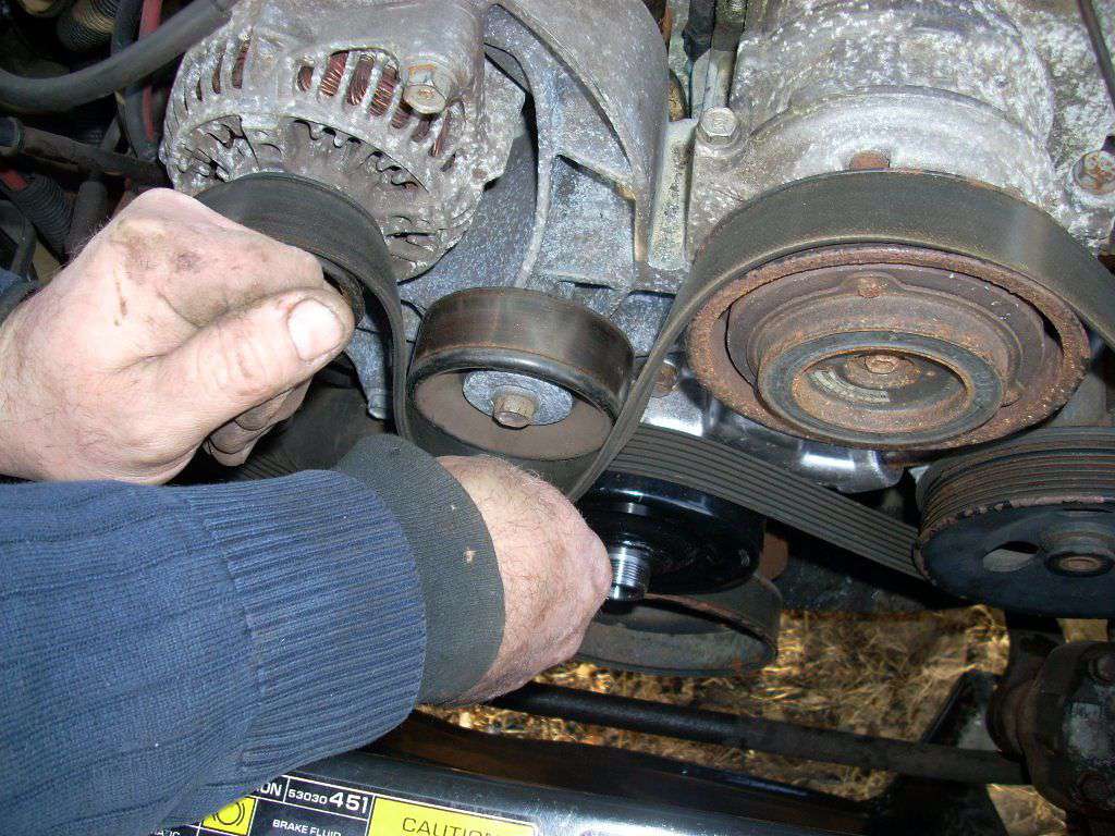 Replacing a Serpentine Belt