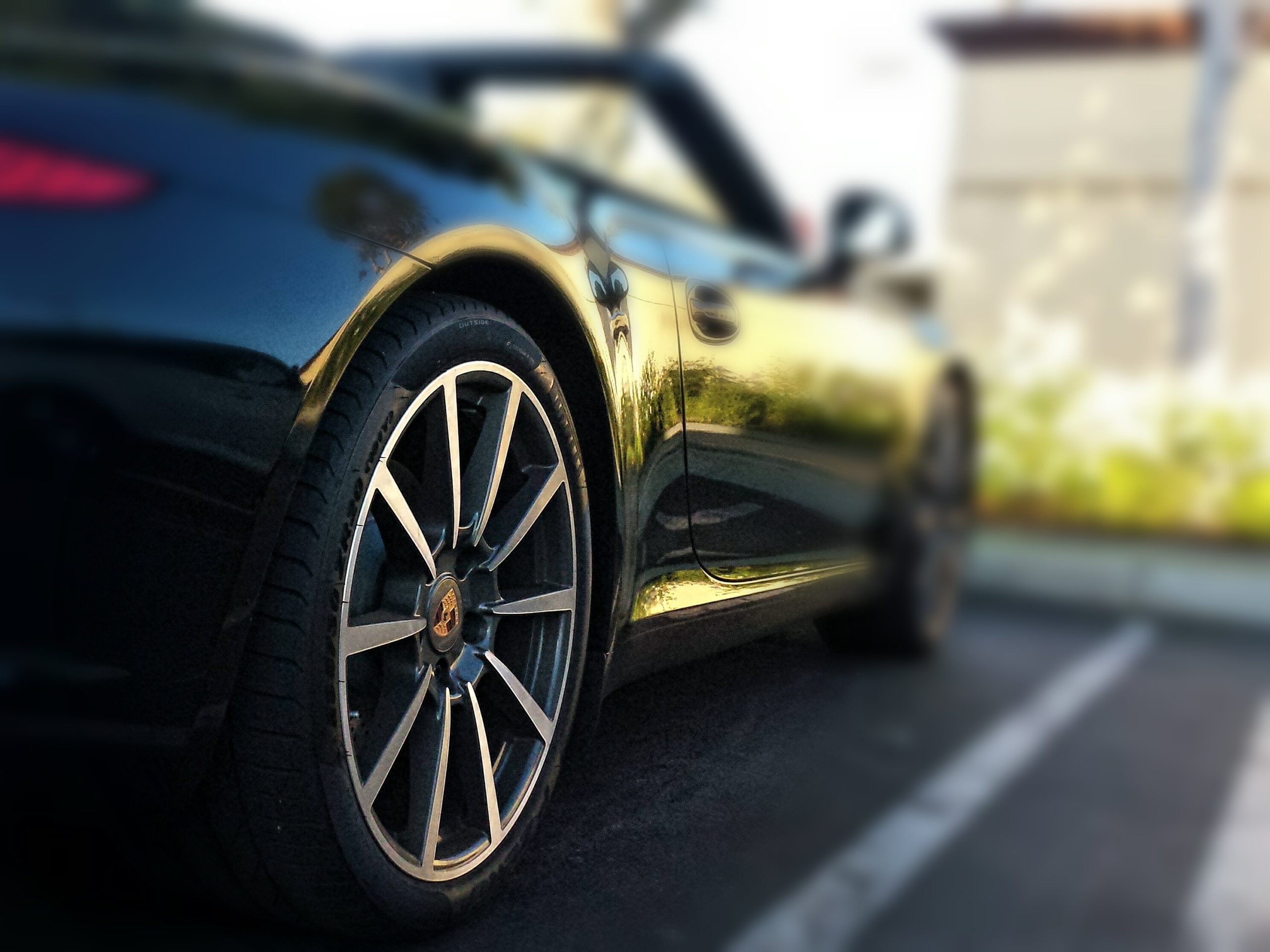Sports car tires
