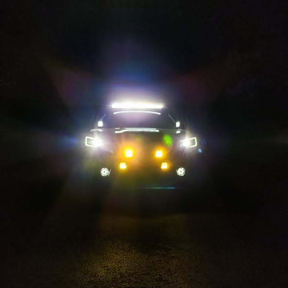 Strobing Auxiliary Lights