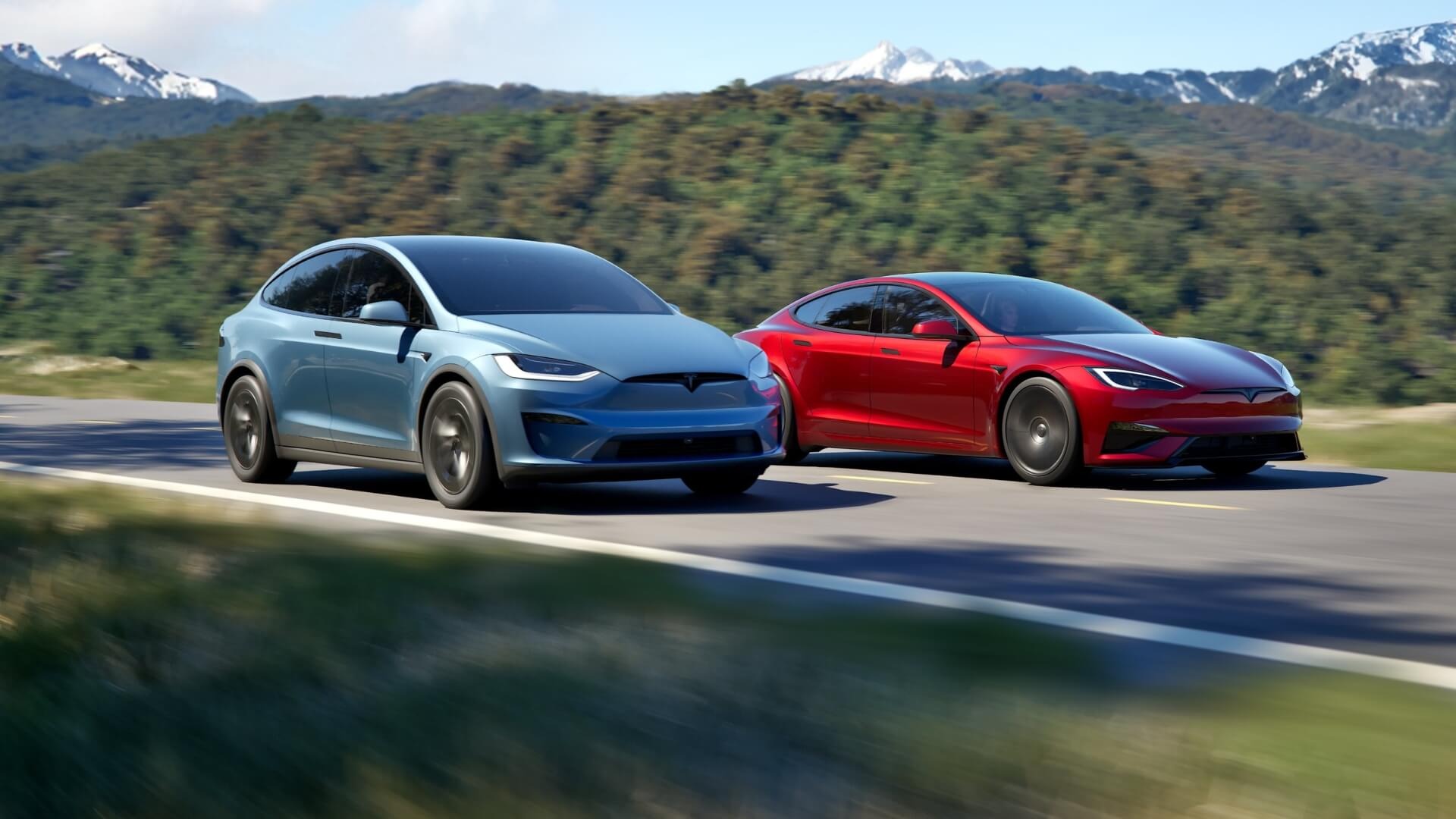 Tesla Model S and Model X