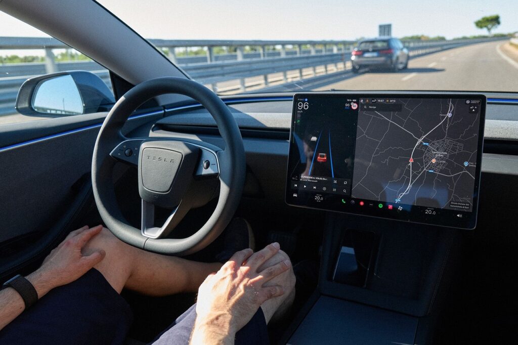 Tesla Says European Full Self-Driving Is 4.1 Times Safer Than Manual Driving