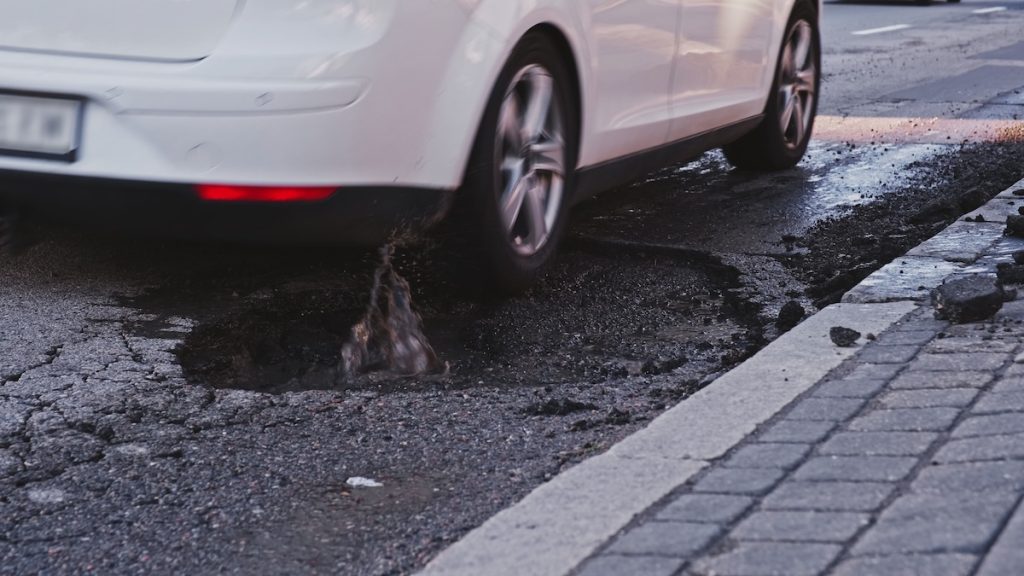 The Car Feels Different After Hitting a Pothole or Curb