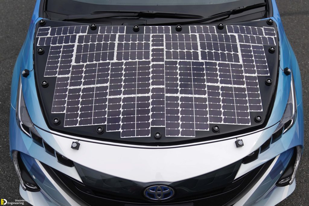 The Prius Can Be Equipped With Solar Charging for the Traction Battery