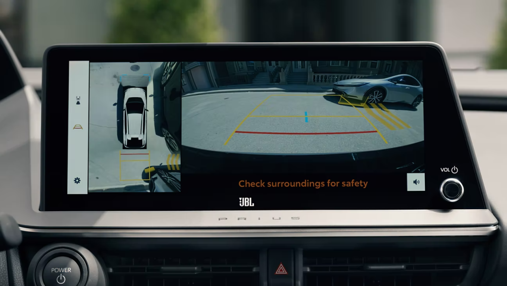 The Prius Can Give You a 360-Degree View Around the Car