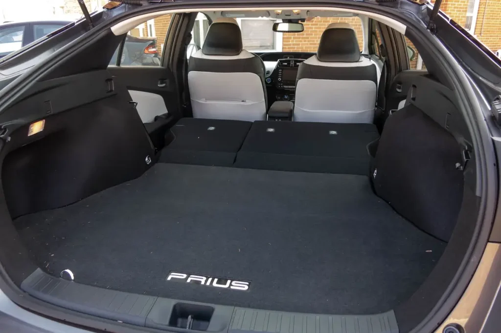 The Rear Seats Can Fold to Create a Surprisingly Useful Cargo Area