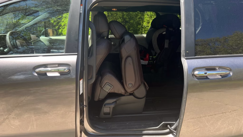 The Second-Row Seats Can Slide Farther Than You Might Expect