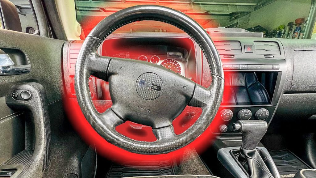 The Steering Wheel Sits Crooked
