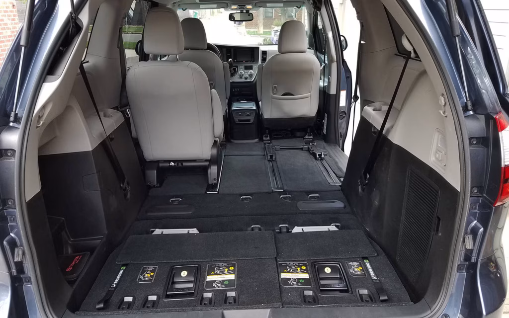 The Third Row Folds Into the Floor With One Motion