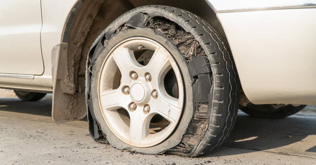 Tire Blowouts and Severe Flat Tires