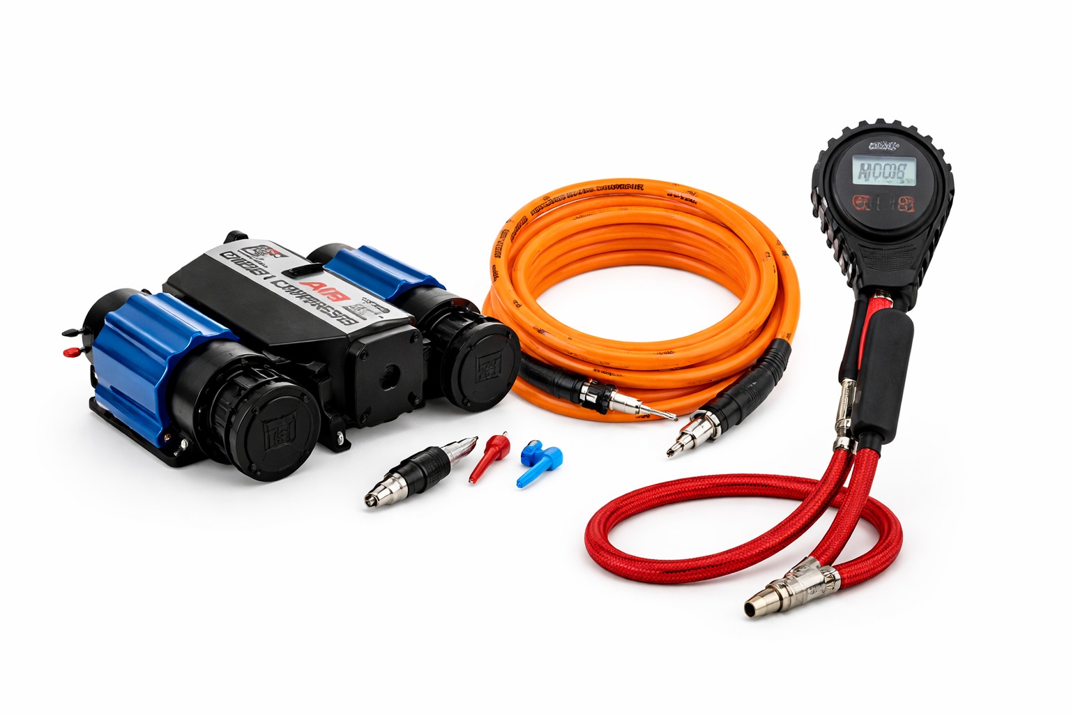 Tire-Pressure Management + Portable Air Compressor