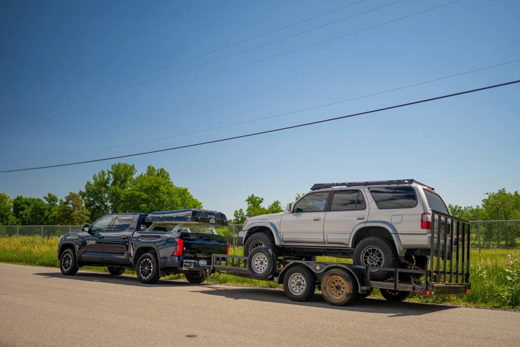 Towing or Hauling Beyond the Vehicle's Limits