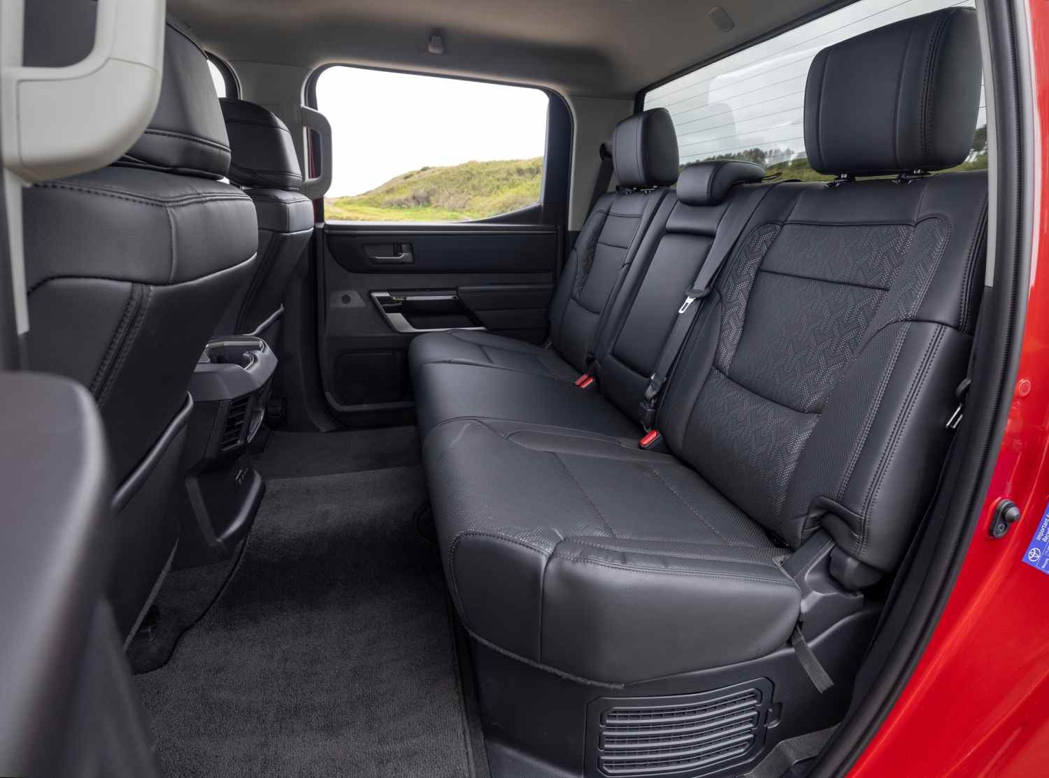 Toyota Tundra Limited rear seats
