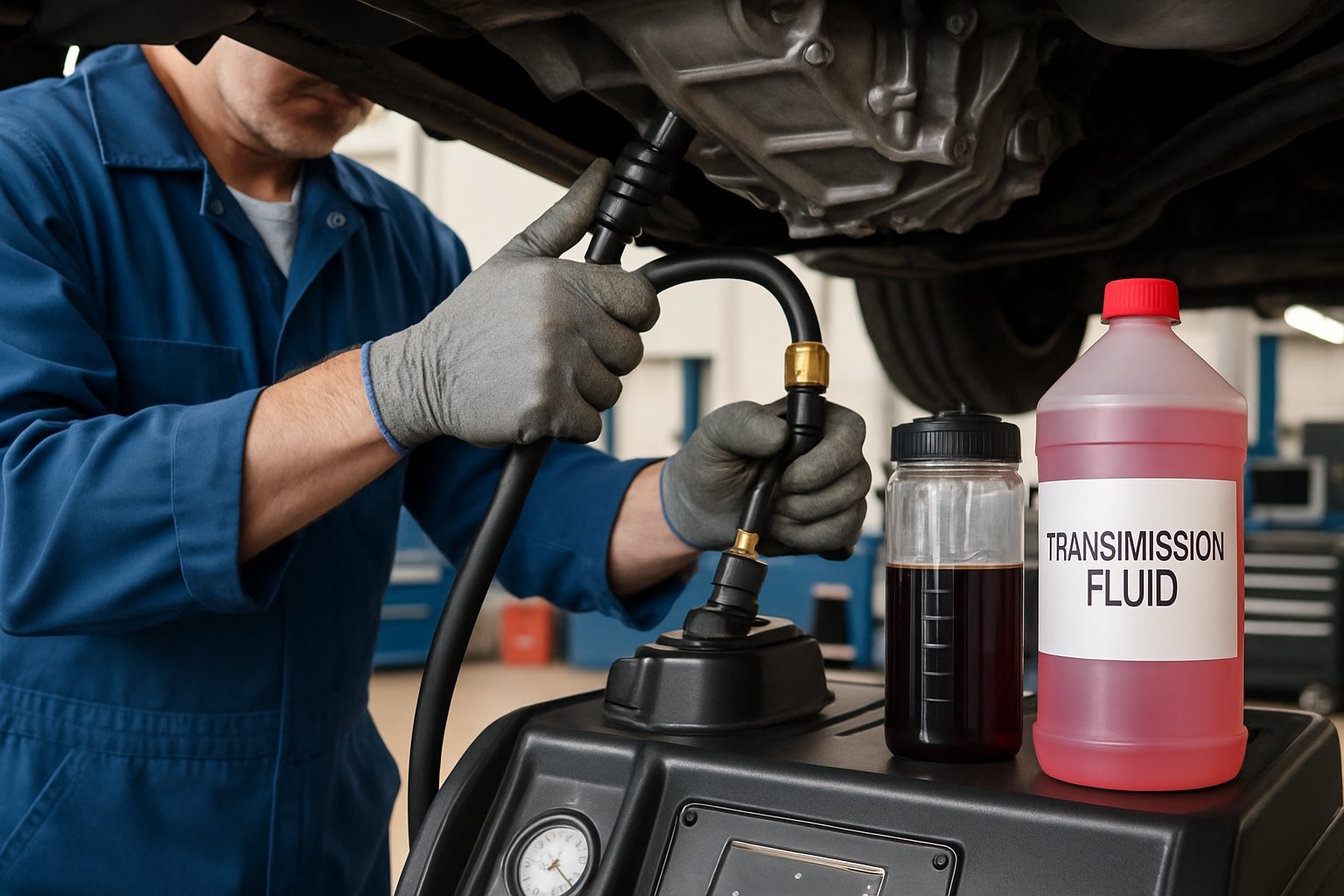 Transmission Fluid Service