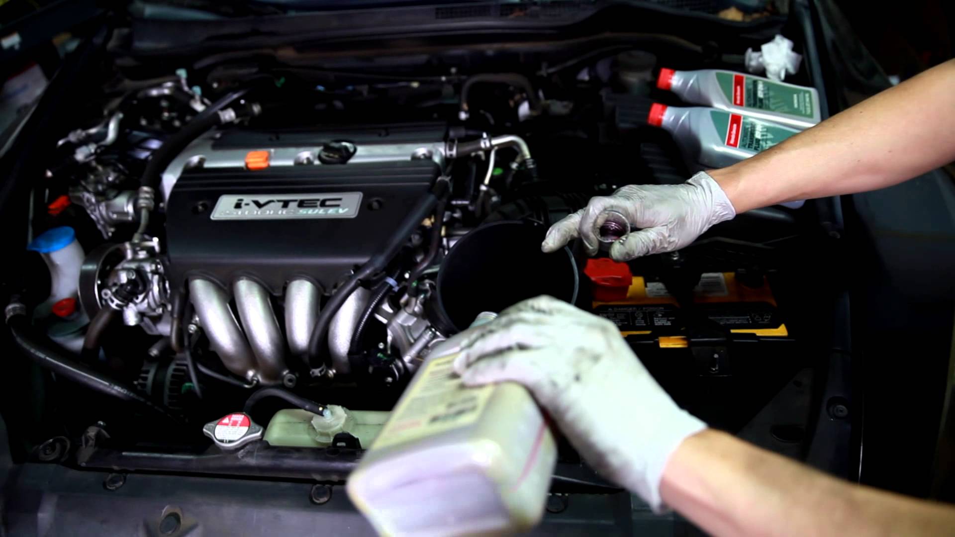 Transmission flush on a Honda Accord