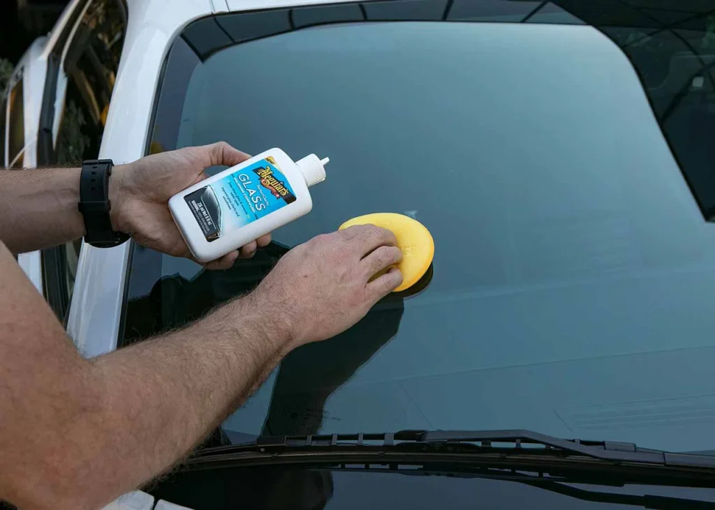 Try a Fine Glass-Polishing Compound for Stubborn Etching