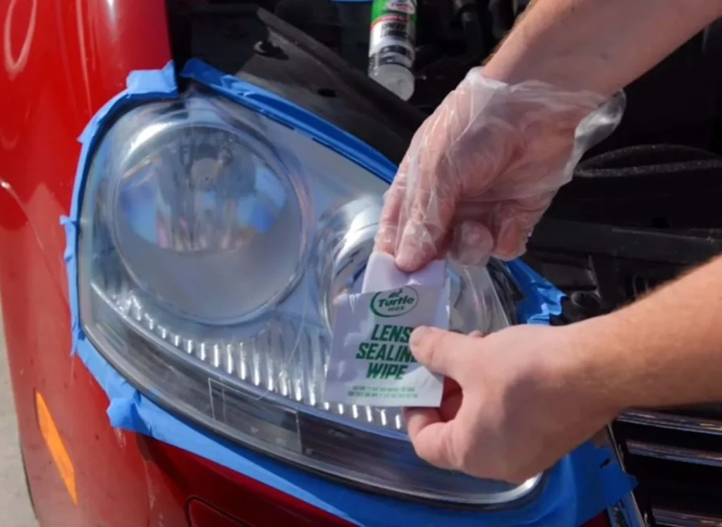 Use a Fine Plastic Compound After the Cloudiness Is Reduced