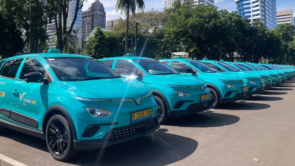 VinFast-Linked EV Taxi