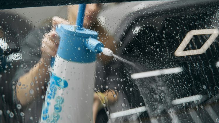 Wash the Glass Before Treating the Water Spots
