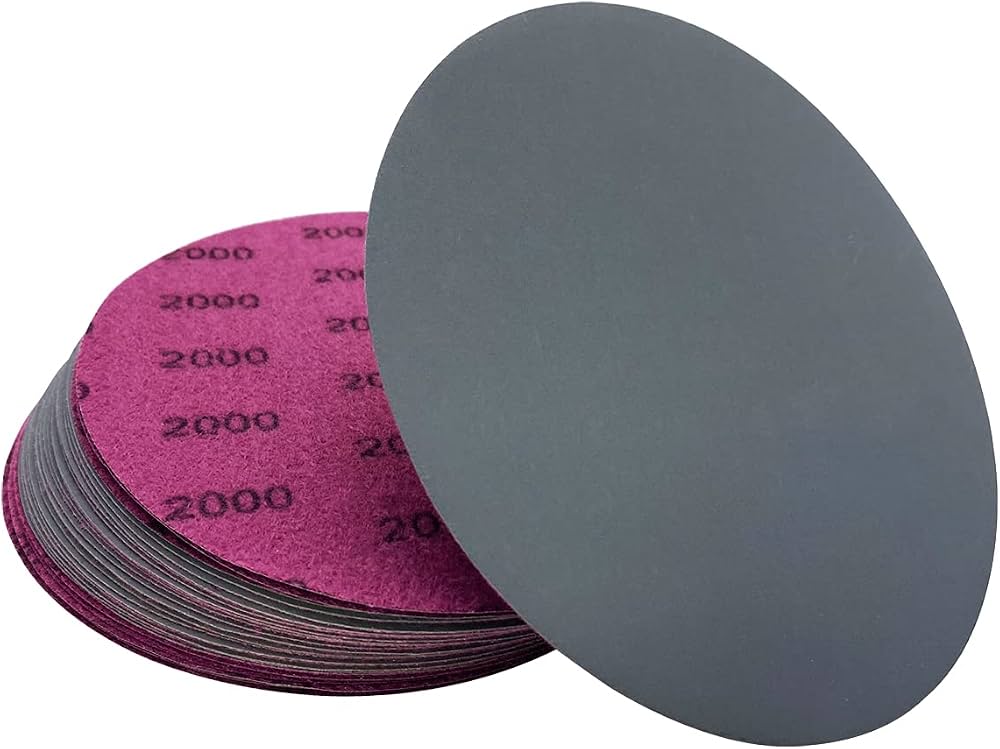 Wet Sanding With 2000-Grit Abrasive Paper