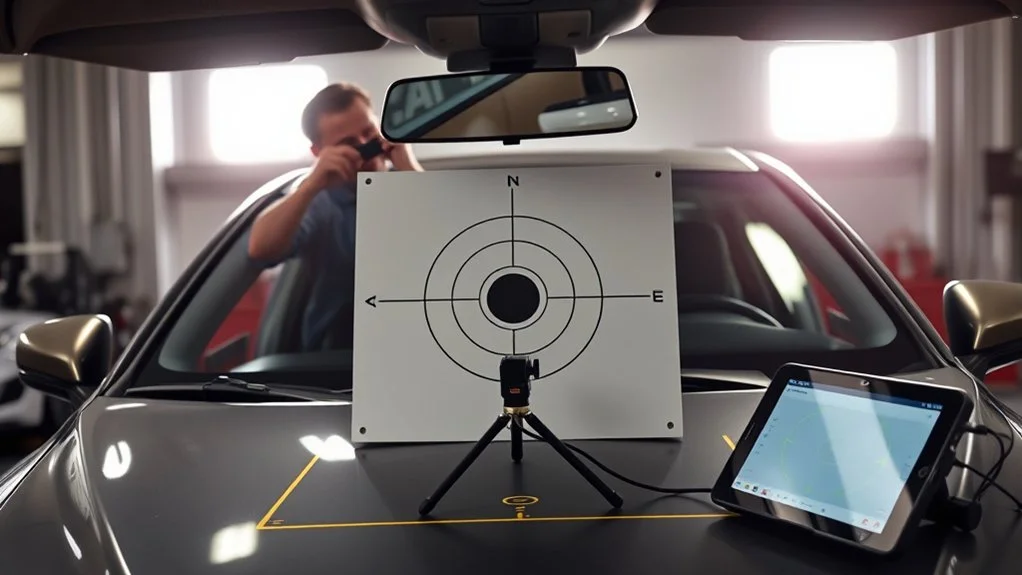 Windshield Replacement With Camera Recalibration