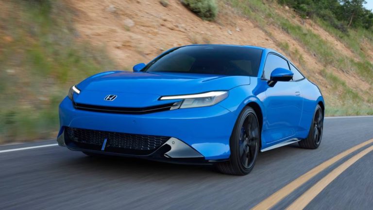 Honda Prelude Hybrid combining sleek styling with sporty coupe-inspired design