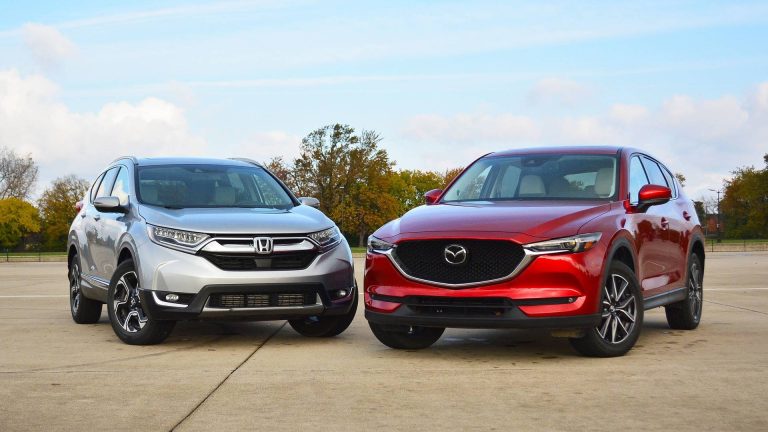 Honda CR-V and Mazda CX-5