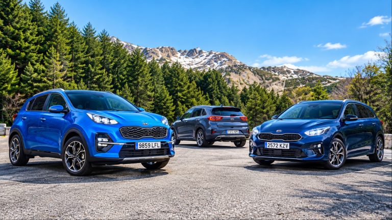 Kia Niro and Kia Sportage