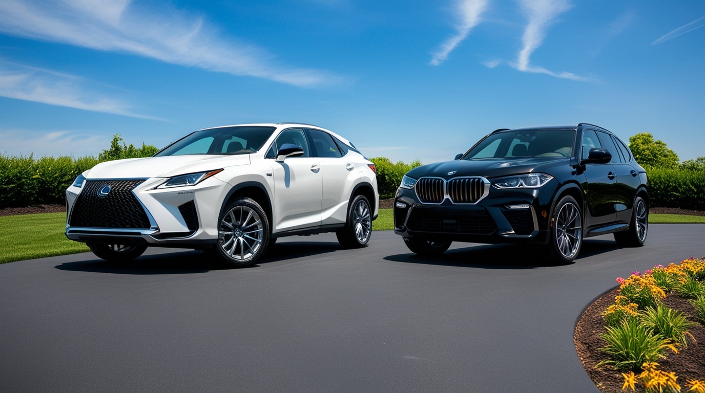 Lexus RX and BMW X5