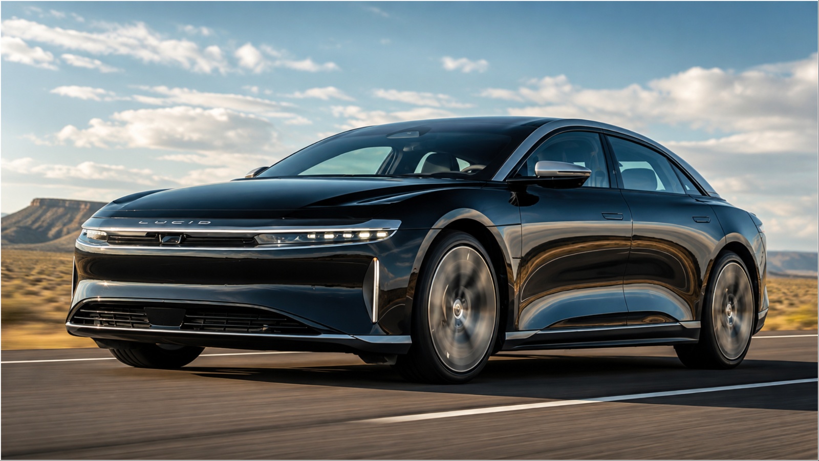 Lucid Air Blends Sleek Design With Effortless Electric Performance