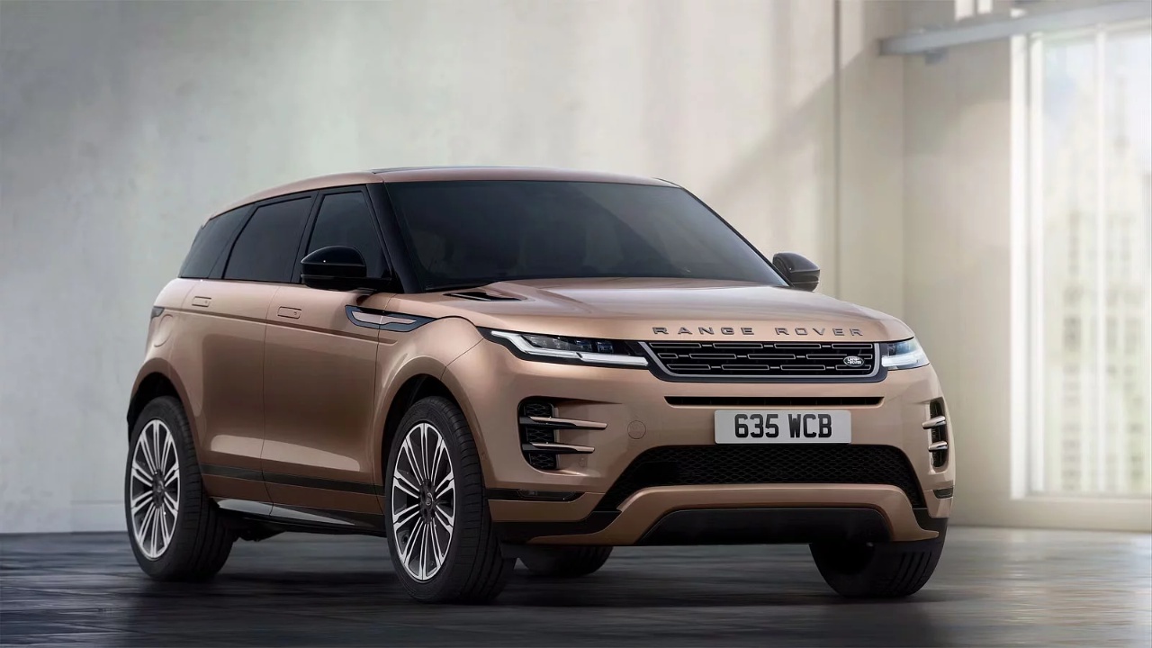 Range Rover Velar showcased in a refined indoor setting with modern styling