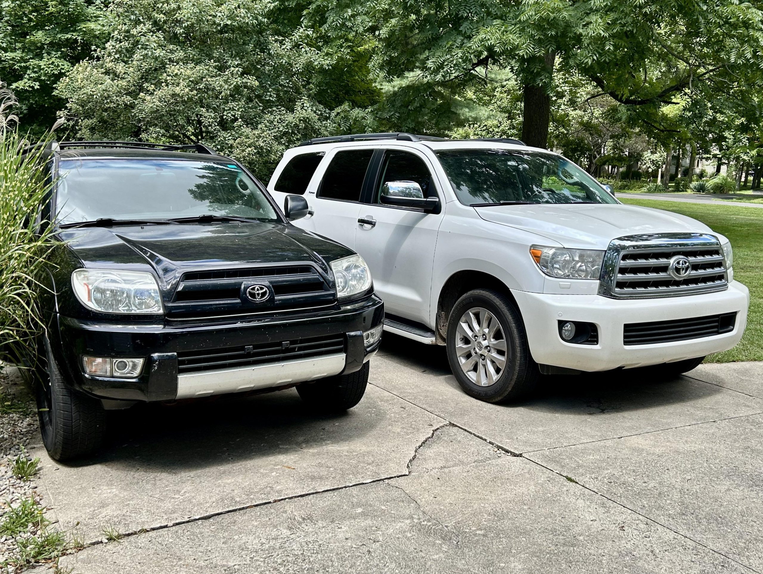 Toyota 4Runner and Toyota Sequoia