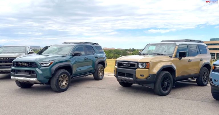Toyota Sequoia and Toyota Land Cruiser