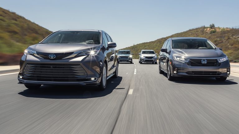 Toyota Sienna and Honda Odyssey